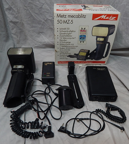 Vintage metz mecablitz 5 - mecablitz, mz-5